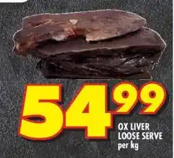 Shoprite OX LIVER LOOSE SERVE offer