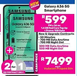 Game SAMSUNG Galaxy A36 5G Smartphone offer