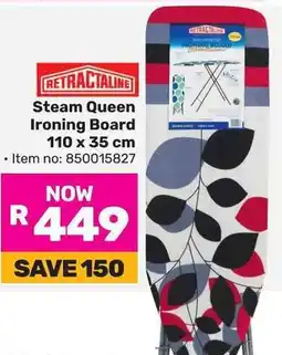 Game RETRACTALINE Steam Queen Ironing Board offer