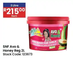 Africa Cash and Carry SNF Avo & Honey Reg offer