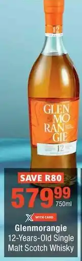 Checkers Glenmorangie 12-Years-Old Single Malt Scotch Whisky offer