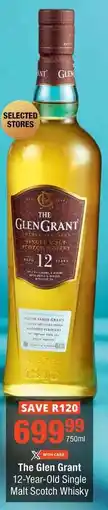 Checkers The Glen Grant 12-Year-Old Single Malt Scotch Whisky offer