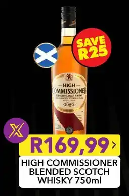 Shoprite Liquor High commissioner blended scotch whisky offer