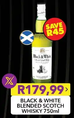 Shoprite Liquor Black & white blended scotch whisky offer