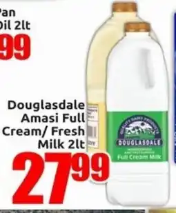 Three Star Cash and Carry Douglasdale Amasi Full Cream/ Fresh Milk offer
