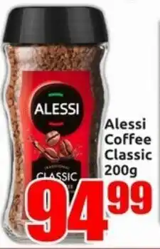 Three Star Cash and Carry Alessi Coffee Classic offer
