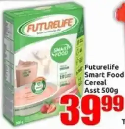 Three Star Cash and Carry Futurelife Smart Food Cereal Asst offer