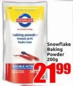 Three Star Cash and Carry Snowflake Baking Powder offer