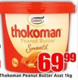 Three Star Cash and Carry Thokoman Peanut Butter Asst offer