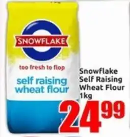 Three Star Cash and Carry Snowflake Self Raising Wheat Flour offer