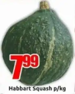 Three Star Cash and Carry Habbart Squash offer