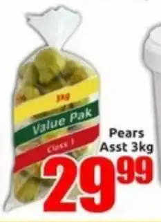 Three Star Cash and Carry Pears offer