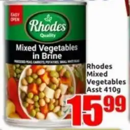 Three Star Cash and Carry Rhodes Mixed Vegetables Asst offer