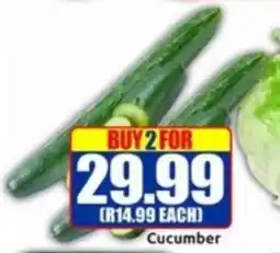 Three Star Cash and Carry Cucumber offer