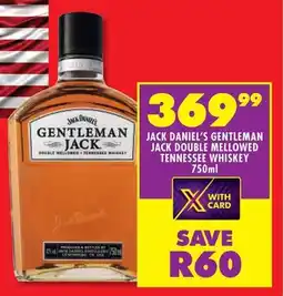 Shoprite Jack daniel's gentleman jack double mellowed tennessee whiskey offer