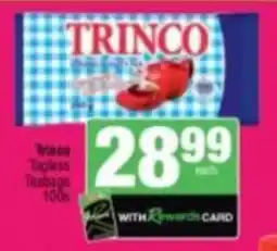 Spar Savemor Trinco Tagless Teabags offer