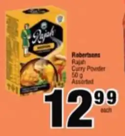 Spar Savemor Robertsons Rajah Curry Powder Assorted offer