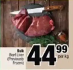 Spar Savemor Beef Liver offer