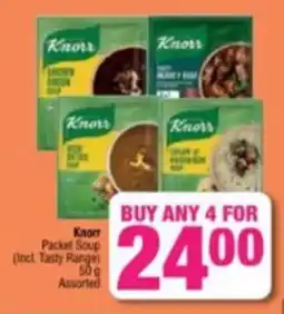 Spar Savemor Knorr Packet Soup (Incl. Tasty Range) Assorted offer