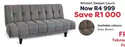 The Bed Store Winston Sleeper Couch offer