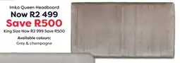 The Bed Store Imka Queen Headboard offer