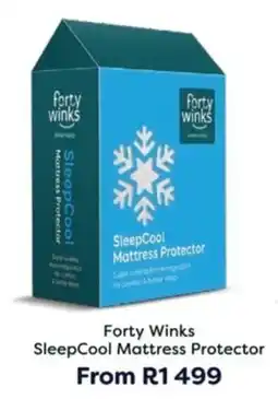 The Bed Store Forty Winks SleepCool Mattress Protector offer
