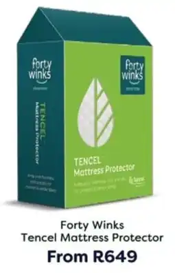 The Bed Store Forty Winks Tencel Mattress Protector offer
