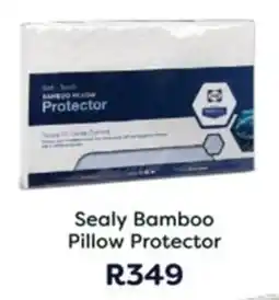 The Bed Store Sealy Bamboo Pillow Protector offer