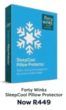 The Bed Store Forty Winks SleepCool Pillow Protector offer