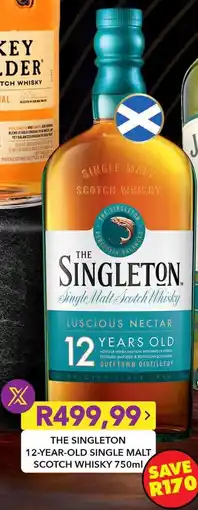 Shoprite The singleton 12-year-old single malt scotch whisky offer