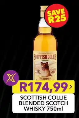 Shoprite Scottish collie blended scotch whisky offer