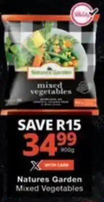 Checkers Hyper Natures Garden Mixed Vegetables offer