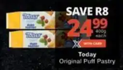 Checkers Hyper Today Original Puff Pastry offer
