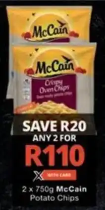 Checkers Hyper McCain Potato Chips offer