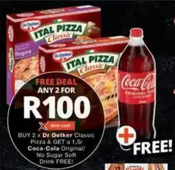Checkers Hyper Dr Oetker Classic Pizza offer