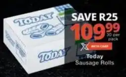 Checkers Hyper Today Sausage Rolls offer
