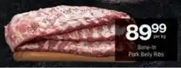 Bone-In Pork Belly Ribs
