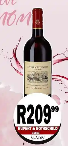 Supa Store Rupert & Rothschild offer