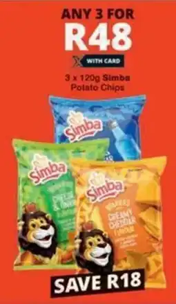 Checkers Hyper Simba Potato Chips offer