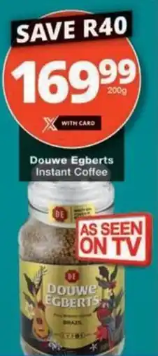 Douwe Egberts Instant Coffee