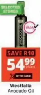Checkers Hyper Westfalia Avocado Oil offer