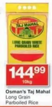 Osman's Taj Mahal Long Grain Parboiled Rice