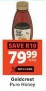 Checkers Hyper Goldcrest Pure Honey offer