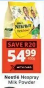 Checkers Hyper Nestlé Nespray Milk Powder offer