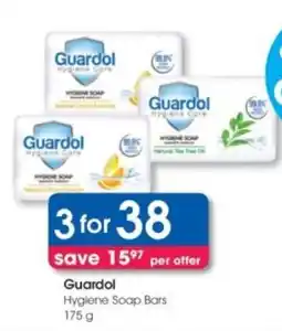 Clicks Guardol Hygiene Soap Bars offer