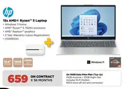 HiFi Corp HP 15s AMD Ryzen 5 Laptop offer