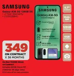 HiFi Corp SAMSUNG Galaxy A36 5G 128GB DS offer