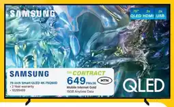 Incredible Connection SAMSUNG 75-inch Smart QLED 4K-75Q60D offer
