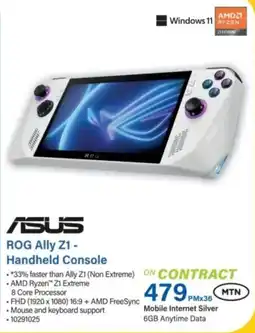 Incredible Connection ASUS ROG Ally Z1- Handheld Console offer