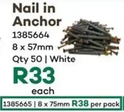 Timbercity Nail in Anchor offer